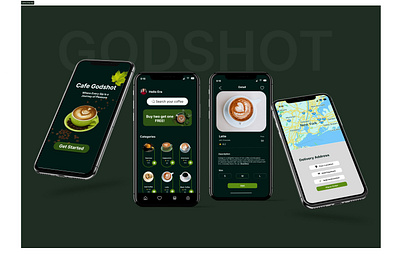 Coffee Shop App Design app app design branding coffe colour concept creative design elegant graphic design icon illustration logo minimalist mobile app design mockup typography ui ux vector