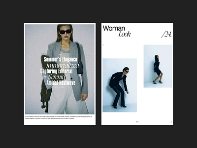 Fashion Book. book clean design dribble editorial editorial design figma minimal photo ui