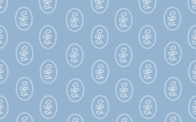 Logo Stamp Pattern blue and white branding coastal coastal cowgirl cowboy cowgirl logo monogram pattern seamless pattern