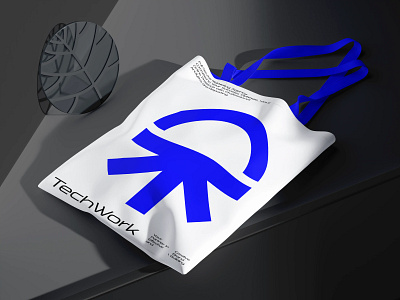 TechWork Co. branding graphic design logo