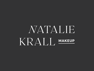 Branding for Makeup Artist branding serif