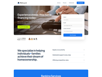 FinGuard – Finance & Mortgage Landing Page Template elementor template finance landing finance landing page finance landingpage financial advisor landing page financial landing page fintech landing page loan landing page mortgage mortgage landing mortgage landing page mortgage page personal finance landing page real estate landing page web design website wordpress