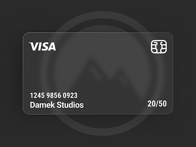Visa Card Design graphic design illustration visa card
