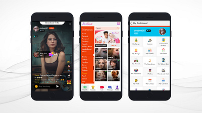 Dating Mobile App figma mobile app ui design ux design