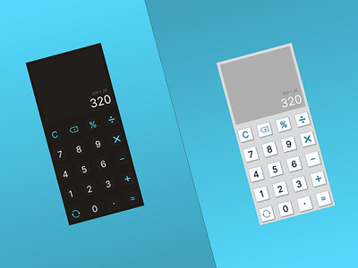 Daily UI Challenge - Calculator app graphic design ui ux vector