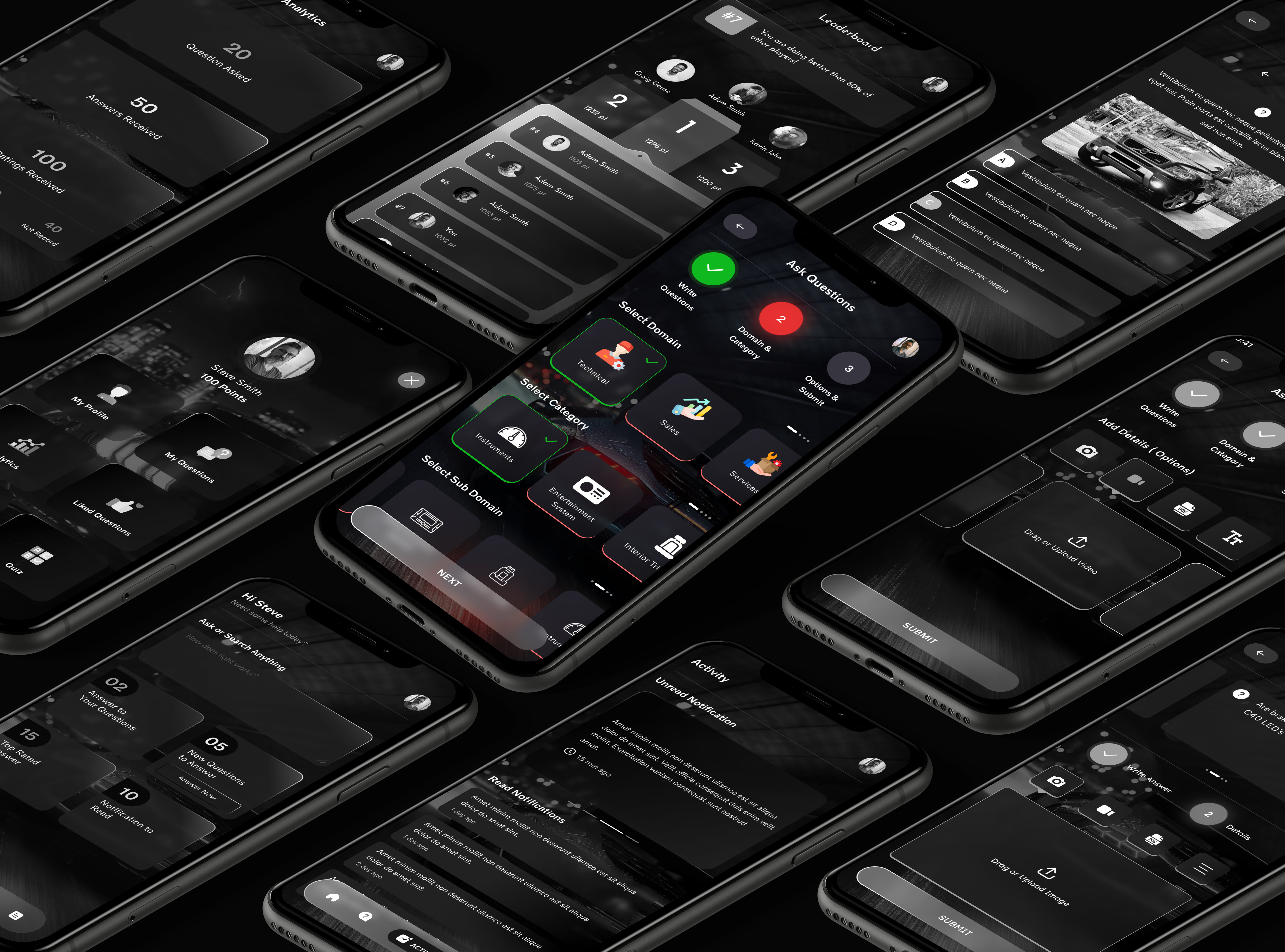 Example of App UI/UX Design