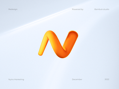 Visual Identity: Nytro Marketing 3d animation branding design graphic design icon icon design logo luxury marketing motion graphics nytro orange pitch deck presentation smm design social media template visual identity web3