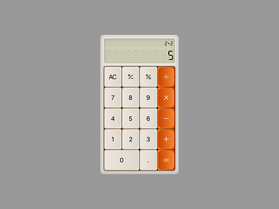 Day 4 of Daily UI Design: Calculator UI branding calculator calculator app calculator web creative design dribbble best shot gradient graphic design illustration logo template ui ux