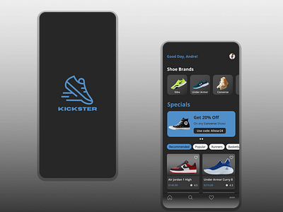 Shoe E-commerce App app motion design product design ui design ui ux design ux design