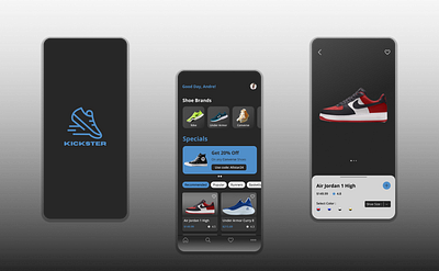 Shoe E-commerce App app motion design product design ui design ui ux design ux design