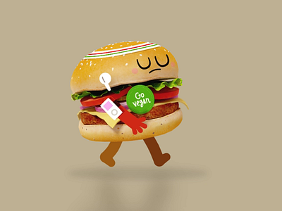The Suite Things 3d afterfx animation burguer cute food foodies friends happy lemon mohoanimation motion vector