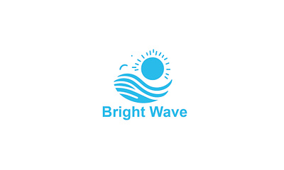 Logo For Company: Bright Wave branding graphic design logo