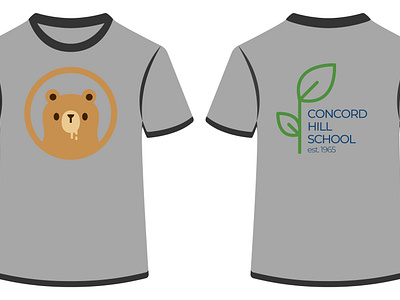 Concord Hill School T-shirt design 3d animation branding graphic design logo motion graphics ui