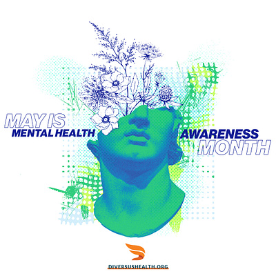 Mental Health Awareness Month graphic design