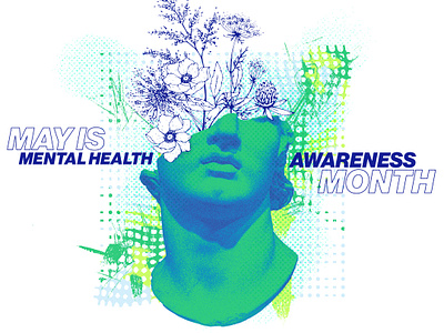 Mental Health Awareness Month graphic design