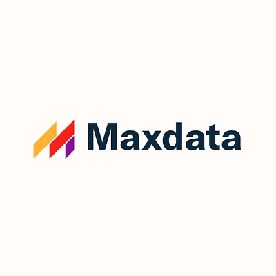 Maxdata logo design (unused) brand brand identity branding cloud data data analytics data store icon letter m logo m m letter logo m logo max minimal software symbol tech technology