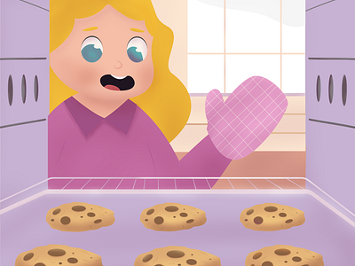 Cookies 2d animation aty design graphic design illustration motion graphics vector
