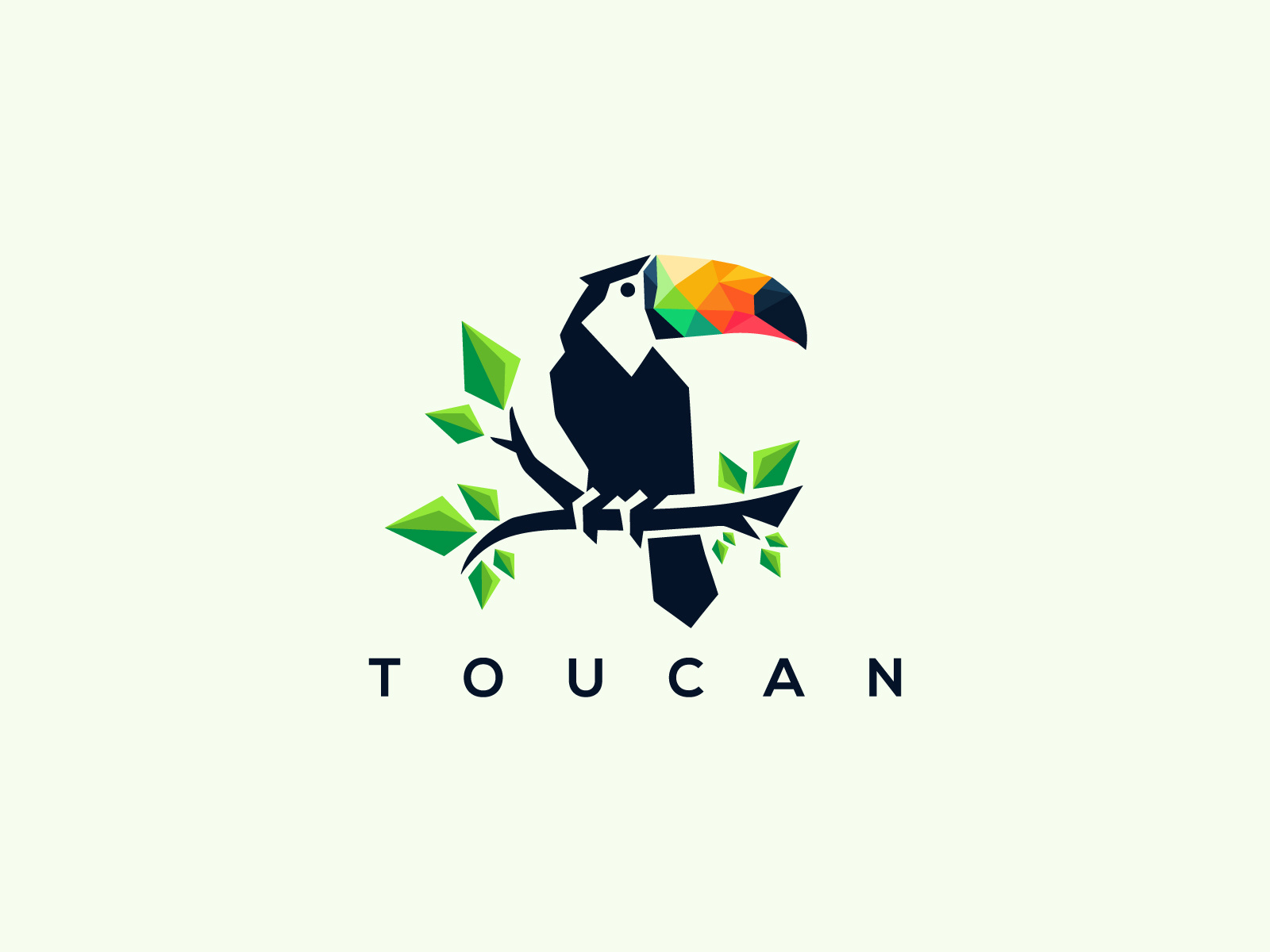 Example of We Will Create Custom Toucan Logo