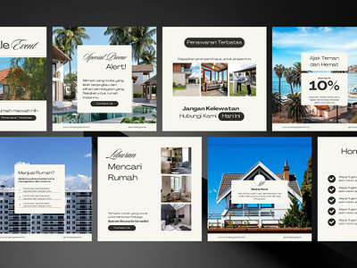 Real Estate - Social Media Post branding canva design graphic design instagram instagram feed instagram post instagram template social media template