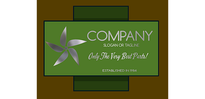 Company-Green-&-Brown-Logo-1600 app branding design graphic design illustration logo logos typography ui vector