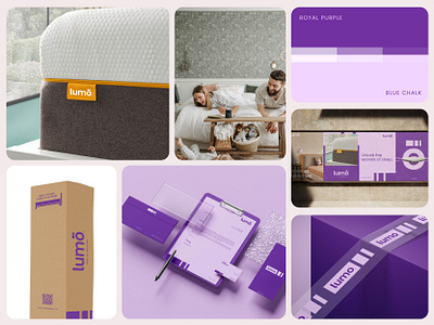 Lumo™ Mattress Brand Identity bed brand identity comfort furniture interior logodesign marketing mattress mattressstore packagaing poster sofa stationary typography
