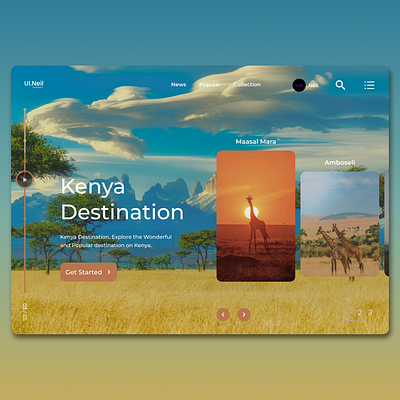 Kenya Web Design 3d animation app appdesign branding design graphic design illustration logo motion graphics ui uidesign ux uxdesign