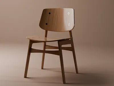 3D Char Model 3d brand model