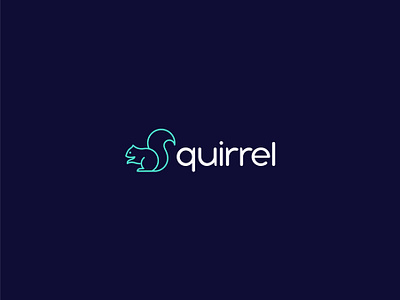 Quirrel Logo design brand identity branding logo logo design minimal logo modern logo design
