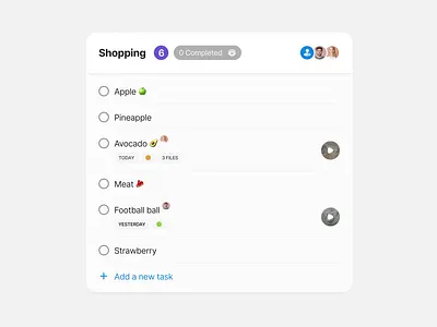 Your daily to do list experience design figma illustration motion pop up shopping tasks list to do list ui user experience user interface ux