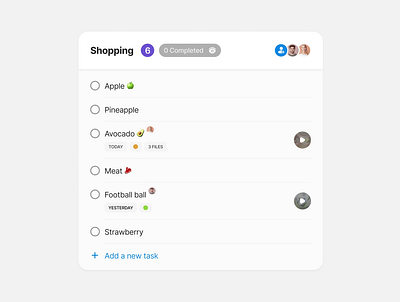 Your daily to do list experience design figma illustration motion pop up shopping tasks list to do list ui user experience user interface ux