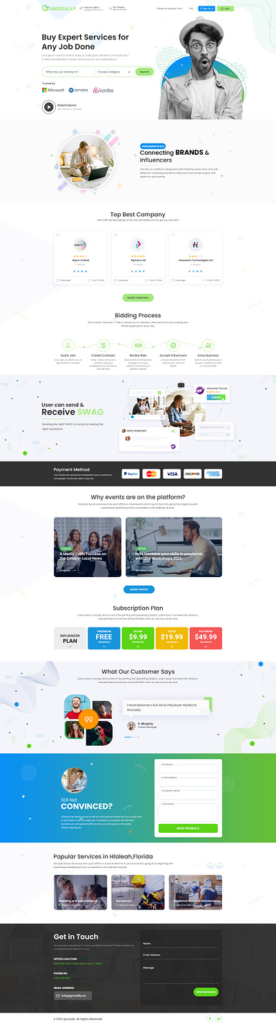 Job Website Template figma mobile app ui designer ux designer