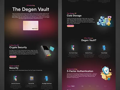 Web 3.0 Landing Page figma graphic design landing page ui user interface design ux web 3.0 landing page