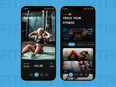 Fitness App design app fitness app fitness mobile app fitness mobile app design mobile app mobile app design ui ui design ui mobile app ui ux uiux uiux design ux workout mobile app
