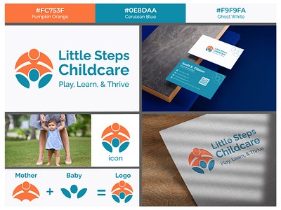 Child day care center Logo design brand design branding care logo child day care center childcare childcare logo day care logo education logo graphic design logo design