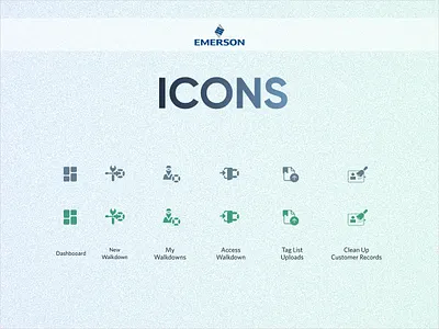 Crafting Iconic Representation for Emerson branding craft graphic design icon icon theme icons outline outlineicon theme ui