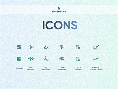 Crafting Iconic Representation for Emerson branding craft graphic design icon icon theme icons outline outlineicon theme ui