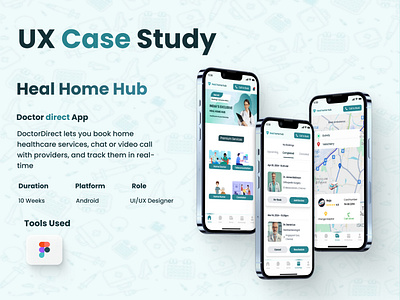 Heal Home Hub App careathome digitalhealth doctordirect healthcareapp healthinnovation healthservices homecare homehealthcare medicalapp patientcare realtimetracking telehealth telemedicine