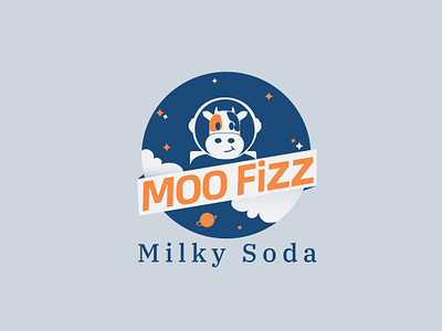 MooFizz: Galactic Milky Soda Adventure brand identity branding design graphic design illustration logo milk brand moofizz packaing unique brand ideas