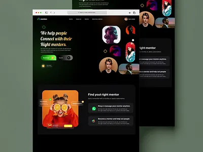vitARt project , ui/ux design for web mentorship branding graphic design ui