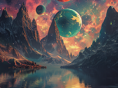 Fantasy Planet Landscapes