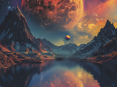 Fantasy Planet Landscapes