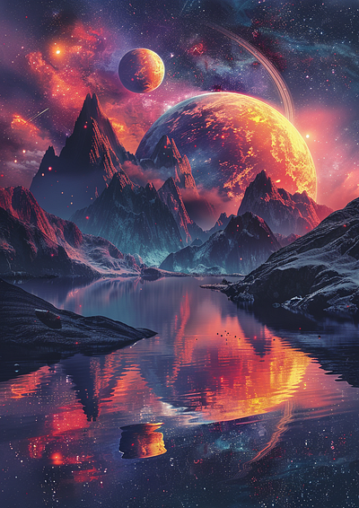 Fantasy Planet Landscapes