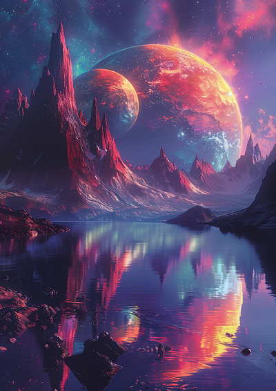 Fantasy Planet Landscapes