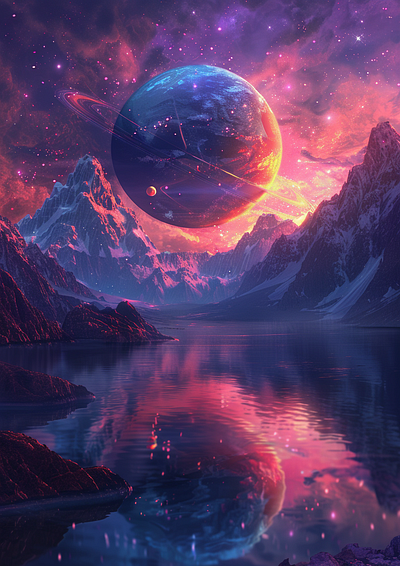 Fantasy Planet Landscapes