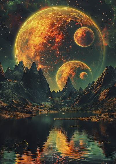 Fantasy Planet Landscapes