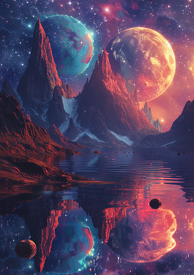 Fantasy Planet Landscapes