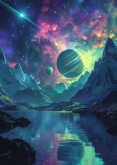 Fantasy Planet Landscapes