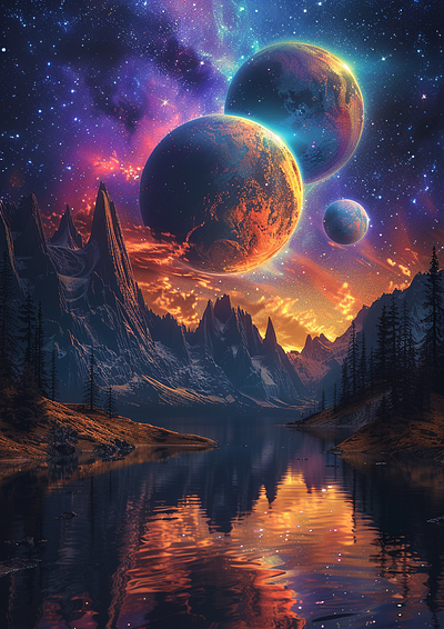 Fantasy Planet Landscapes