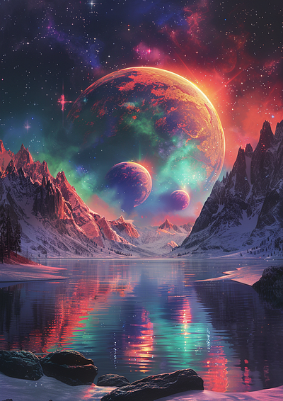 Fantasy Planet Landscapes