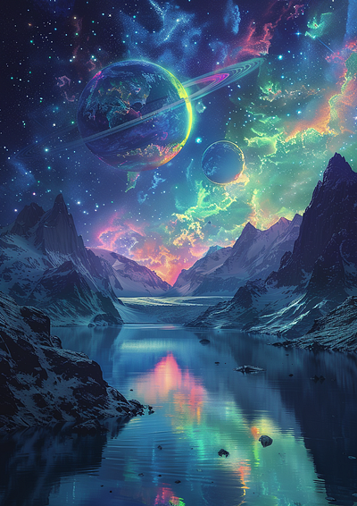 Fantasy Planet Landscapes